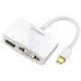 UGREEN Mini DisplayPort to HDMI VGA Adapter, 4K Thunderbolt 2 Adapter 2 in 1 Mini DP Conve