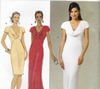 BUTTERICK PATTERNS B5710 Misses’ Dress, Size E5 (14-16-18-20-22)
