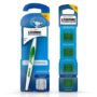 Listerine Ultraclean Access Snap-On Flosser & Flosser Refill Head 28 ea, Pack for Proper O