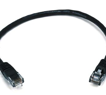 Monoprice 102288 Cat6 Ethernet Patch Cable – Network Internet Cord – RJ45, Stranded, 550Mh