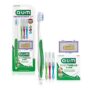 GUM Orthodontic Kit   Features Orthodontic Toothbrush, 3 Proxabrush Sizes and shred-resist