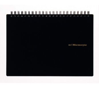 Maruman MNEMOSYNE Notebook 5.83 x 8.27 Inches (Horizontal A5), 5mm-squared, 70 Sheets (N18