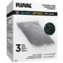 Fluval Spec/Evo/Flex Activated Carbon, Replacement Aquarium Filter Media, 3-Pack, A1377,Bl