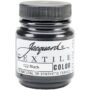 Jacquard Fabric Paint for Clothes - 2.25 Oz Textile Color Black Leaves Fabric Soft - Perma