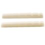 Musiclily 42mm Bone Slotted Electric Guitar Nut Flat Bottom for 6 String Fender Strat Tele