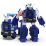 Super Wings 7" Paul's Police Cruiser with 2" Transform-a-Bot Paul Mini Figure, Transformin