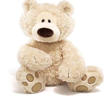 GUND Philbin Classic Teddy Bear, Premium Stuffed Animal for Ages 1 and Up, Beige, 18?