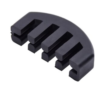 eBoot Rubber 4/4 Violin Practice Mute, Black