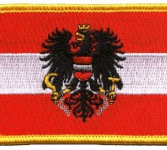 Austria Iron-on Embroidered Patch