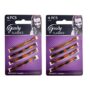 Goody 02658 Classics Stay Tight Hair Barrette Mock Tort (2-Pack), Great for Both Adults an