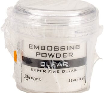 Ranger Embossing Powder, 0.56 Ounce Jar, Clear