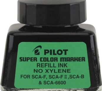 PILOT Super Color Permanent Marker Refill Ink, Xylene-Free Black Ink, 1 Ounce Bottle with