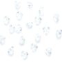 PRECIOSA 4-Mm Czech Crystal Diamond/Bicone Bead, Crystal, 144-Piece