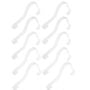 10Pcs/5Pairs Acrylic Sandal Shoe Store Display Stand Shoe Supports Shaper Forms Inserts Cl