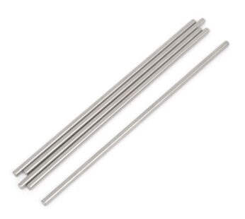 uxcell 5 Pcs RC Airplane Stainless Steel Round Rods Axles Bars 3mm x 120mm