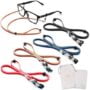 SIGONNA Eyeglasses Holder Strap Cord - PREMIUM ECO LEATHER Eyeglasses String Holder Chain