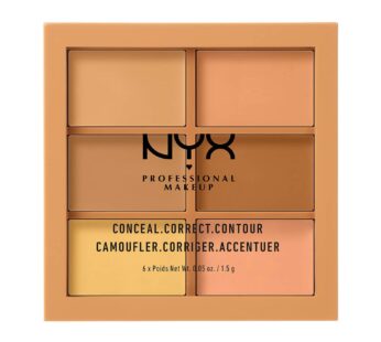 NYX PROFESSIONAL MAKEUP Conceal Correct Contour Palette – Medium