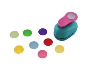 CADY Crafts Punch 1-Inch Paper Punches EVA Handmade Punches (Circle)