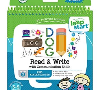 LeapFrog LeapStart Pre-Kindergarten Activity Book: Read and Write and Communication Skills
