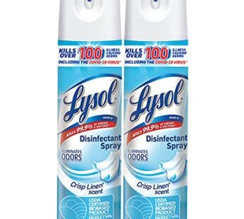 Lysol Disinfectant Spray, Sanitizing and Antibacterial Spray, For Disinfecting and Deodori
