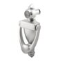 Prime-Line MP10327 Door Knocker and Viewer, 9/16 In. Bore, 180-Degree View Angle (Single P