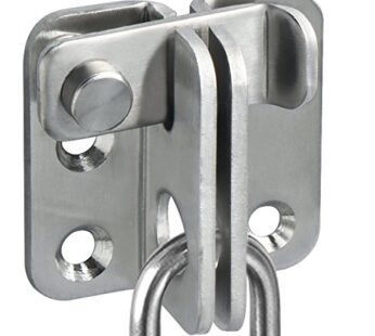Alise Flip Latch Gate Latches Slide Bolt Latch Safety Door Lock Catch for Barn Cabinet Pet