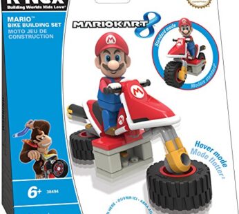 K’NEX Mario Kart 8 – Mario Bike Building Set