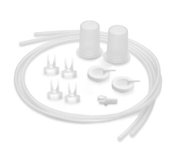 Ameda HygieniKit Spare Parts Kit for Breast Pump | 4 Valves, 2 Silicone Tubing, 2 Silicone
