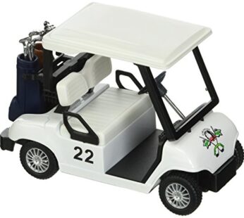 KiNSFUN Golf Cart 4?” Die Cast Metal Model Pullback Action Toy