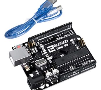 ELEGOO UNO R3 Board ATmega328P with USB Cable(Arduino-Compatible) for Arduino