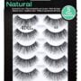 Ardell False Eyelashes Natural 105 Black, 5 pairs pack