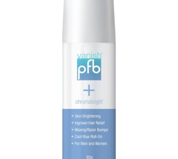 PFB Vanish Razor Bump Stopper Skin Care Treatment with Chromabright Dark Spot Remover, Rol
