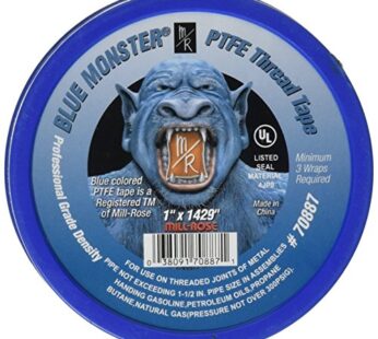 Millrose Blue, 1-Inch Mill-Rose 70887 Monster PTFE Pipe Thread Sealant Tape, x 1429-Inches