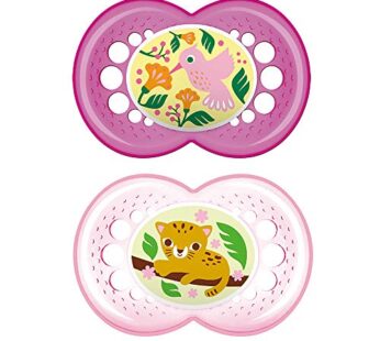 MAM Original Baby Pacifier, Nipple Shape Helps Promote Healthy Oral Development, Sterilize