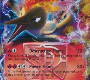 Pokemon – Moltres-EX (14) – Black and White Plasma Storm – Holo