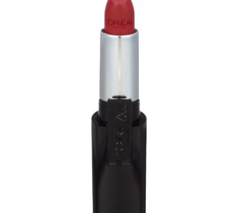 L’Or?al Paris Infallible Le Rouge Lipstick, Refined Ruby, 0.09 oz.