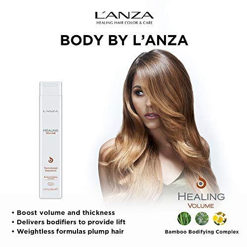 L'ANZA Healing Volume Thickening Shampoo, Boosts Shine, Volume, and Thickness for Fine and - Image 2