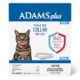 Adams Plus Flea & Tick Collar for Cats | Breakaway Collar | 1 White Collar | 7- Month Prot