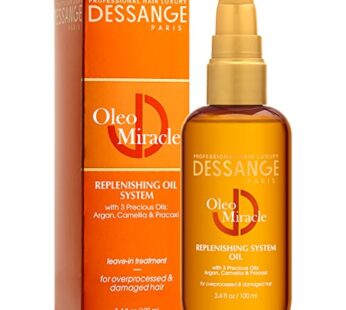 Dessange Oleo Miracle Replenishing System Oil, 3.4 Fluid Ounce