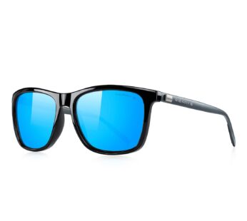 MERRY’S Unisex Polarized Aluminum Sunglasses Vintage Sun Glasses For Men/Women S8286 (Blue