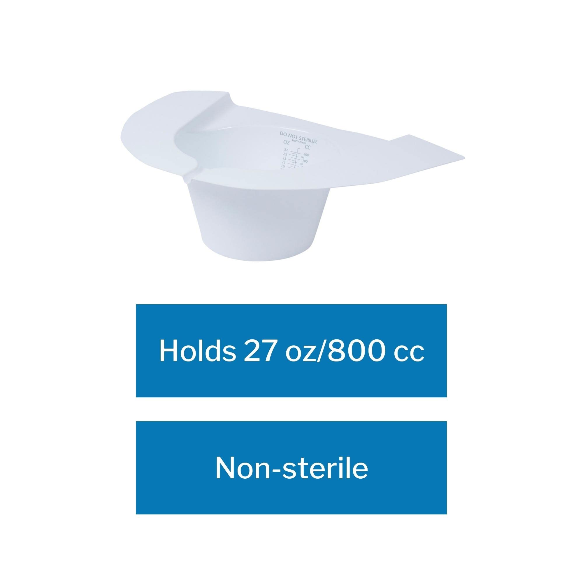 McKesson Specimen Collector Urine/Stool White 26 Ounce - Model 16-9522 (Original Version) - Image 4