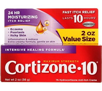 Cortizone-10 Intensive-Healing Formula 2 Ounce (Boxed) (59ml) (3 Pack)
