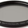 AGFA 72mm Multi-Coated Circular Polarizing (CPL) Filter