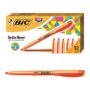 BIC Brite Liner Highlighter, Chisel Tip Orange 12 Count (Pack of 1)