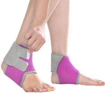 A Pair Teens Kids Ankle Support Braces Breathable Compression Sleeves Adjustable Sports Da