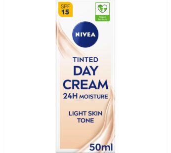 Nivea Visage Daily Essentials Tinted Moisturising Day Cream Natural SPF 15 (50ml)