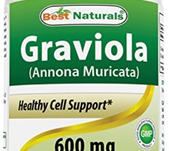 Best Naturals Graviola Capsules Annona Muricata, 600 mg, 120 Count