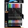 BIC Intensity Fineliner Marker Pen, Fine Point (0.4 mm), Assorted Colors, 10-Count, Model