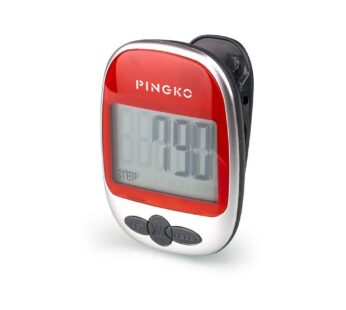 PINGKO Best Pedometer for Walking Accurately Track Steps Multi-Function Portable Sport Ped