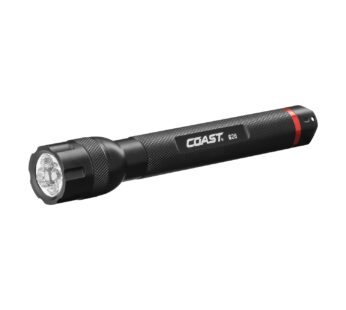 Coast  G26 415 Lumen Bulls-Eye  Spot Beam LED Flashlight, Batteries Included, Black